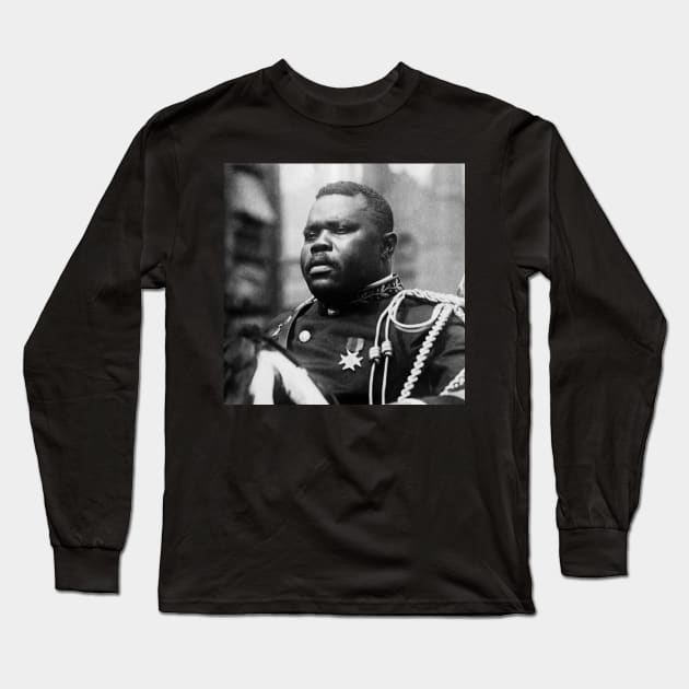 Marcus Garvey | Black History Long Sleeve T-Shirt by Vizewls